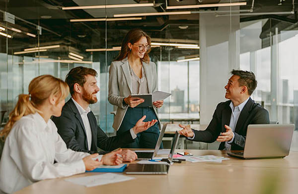 企業研修の様子